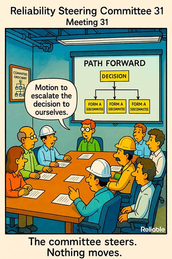 reliability program governance