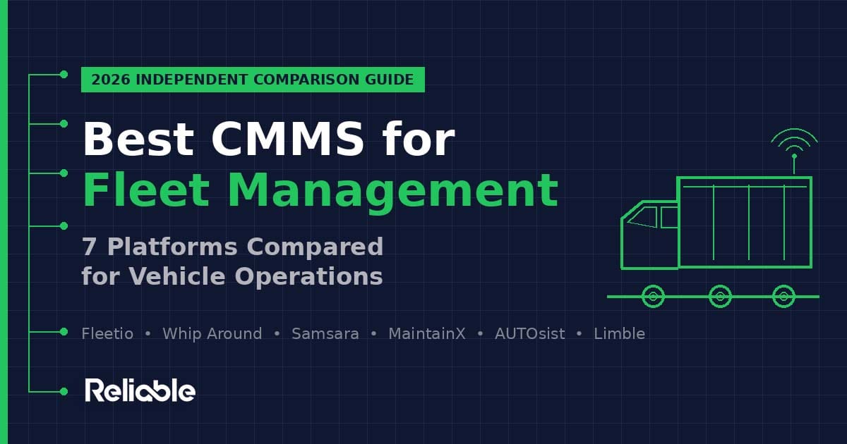Best CMMS for Fleet Management