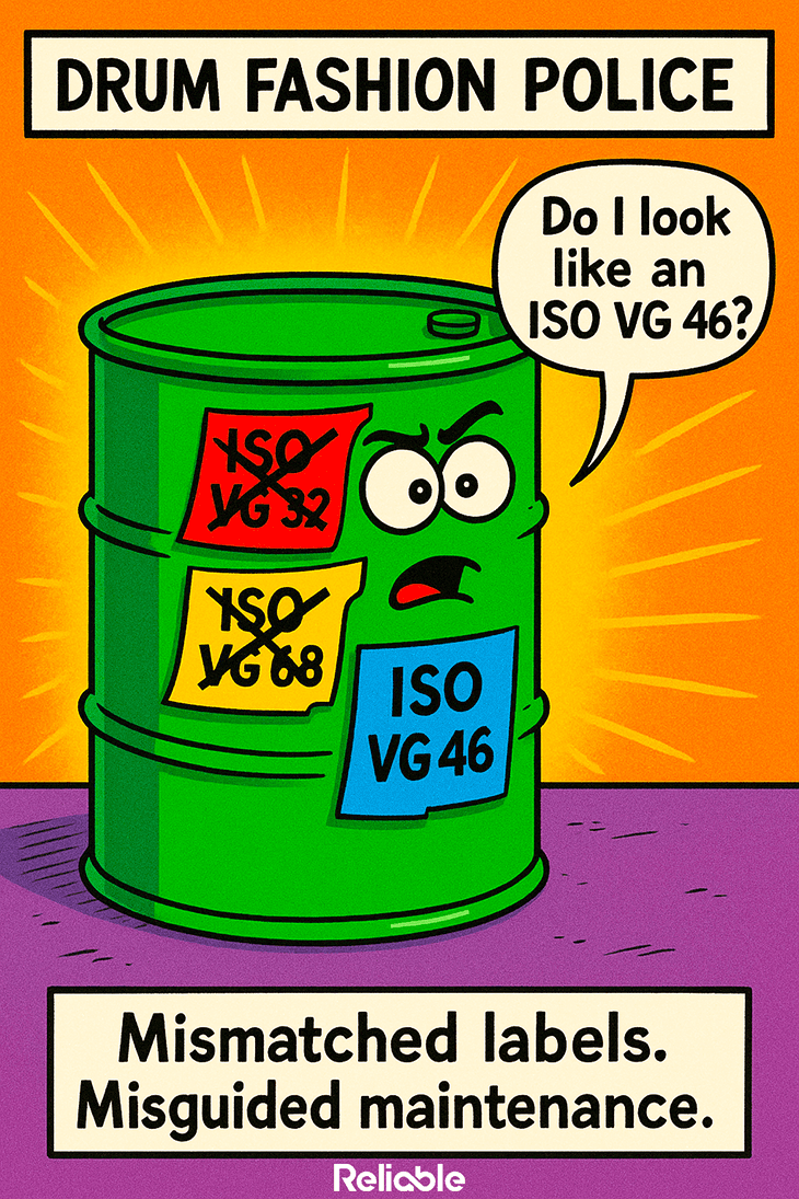 oil drum labeling best practices