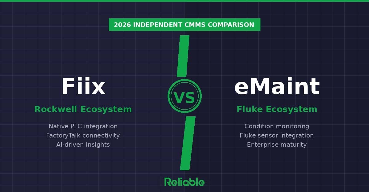 Fiix vx Emaint CMMS