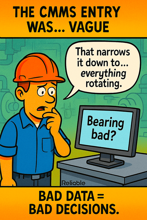 Poor CMMS Data Entry
