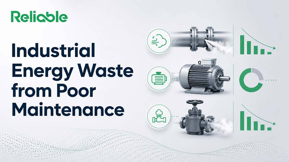 Industrial Energy Waste from Poor Maintenance