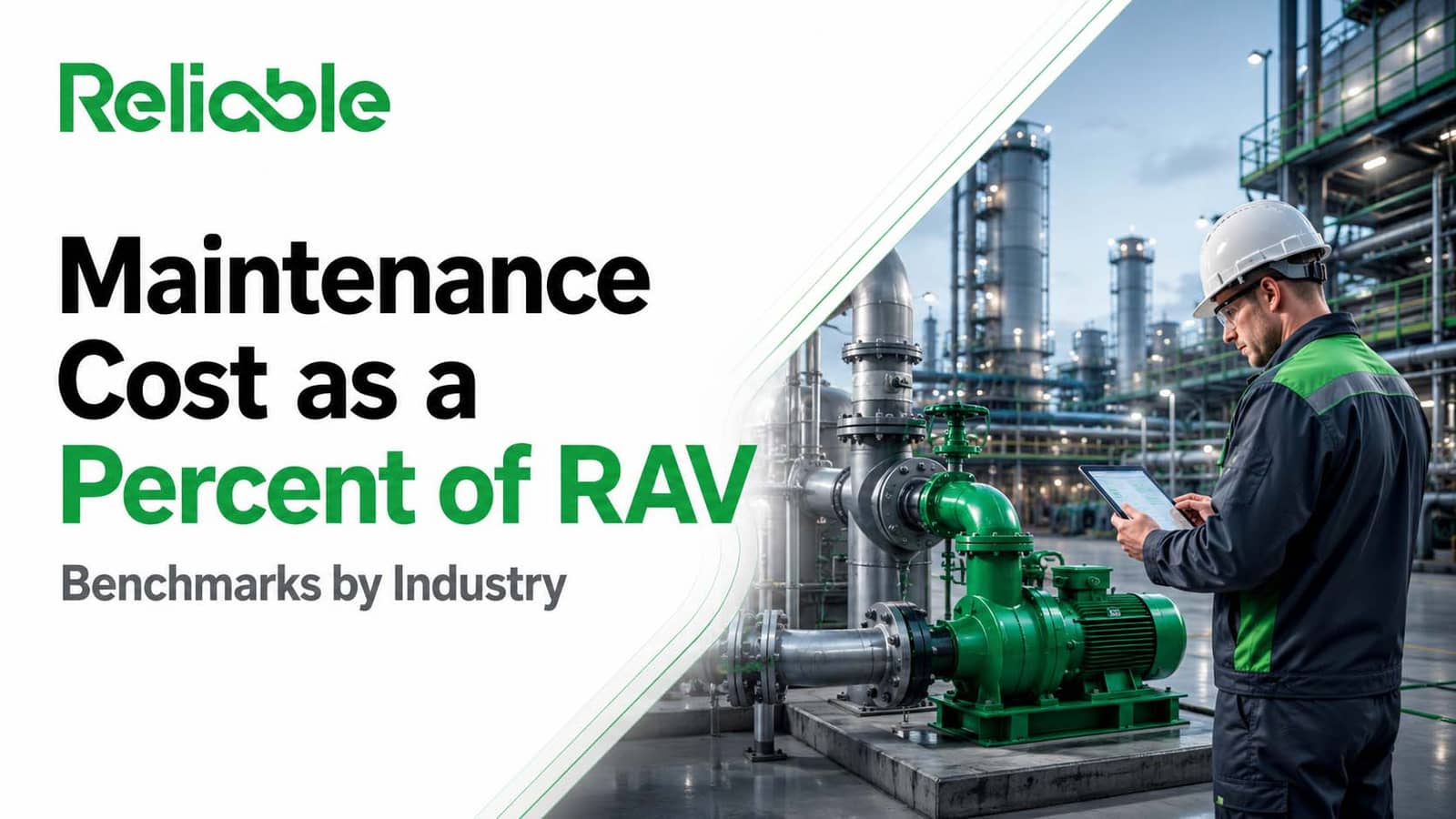 maintenance cost percent RAV benchmarks