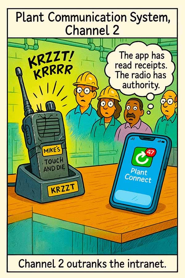 maintenance communication best practices