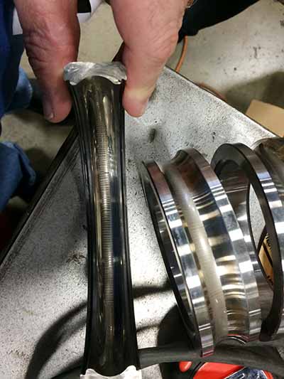 Bearing fluting and thrust issue.