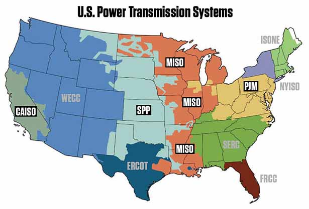 Grid Operator Areas