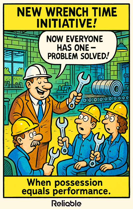 how to improve wrench time in maintenance