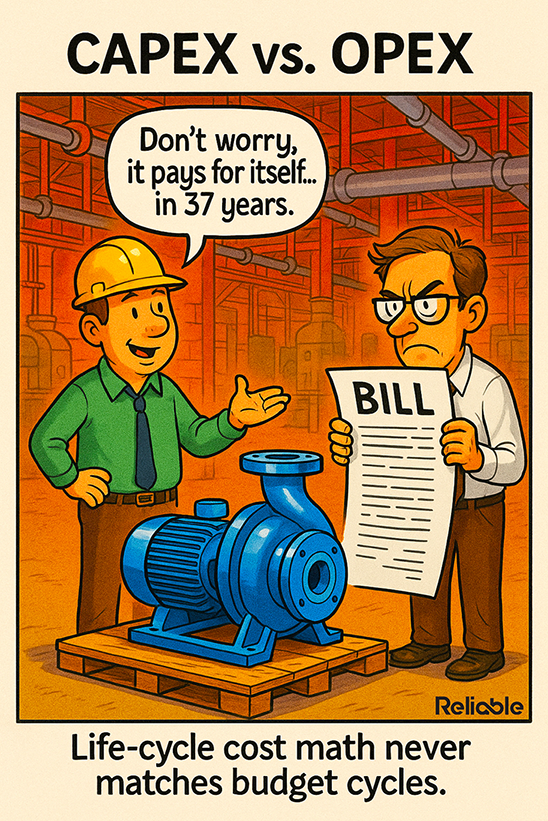 CAPEX vs OPEX in maintenance budgeting