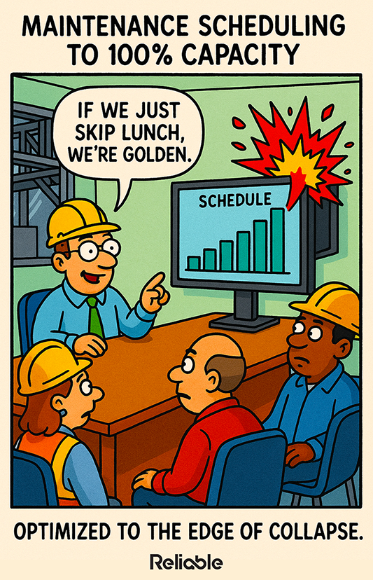 maintenance scheduling to 100% capacity