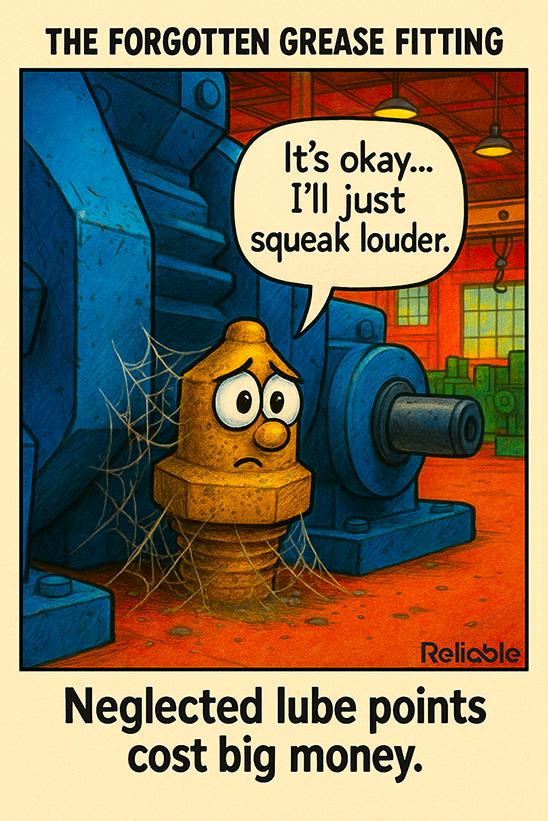 neglected lubrication points