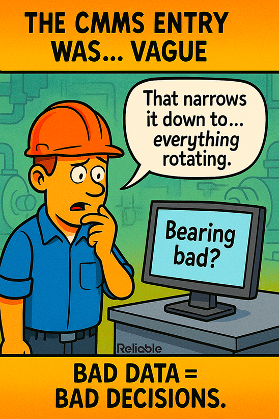 Poor CMMS Data Entry