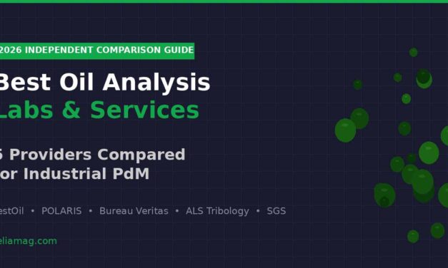 Best Oil Analysis Labs for Industrial Equipment in 2026: An Independent Comparison