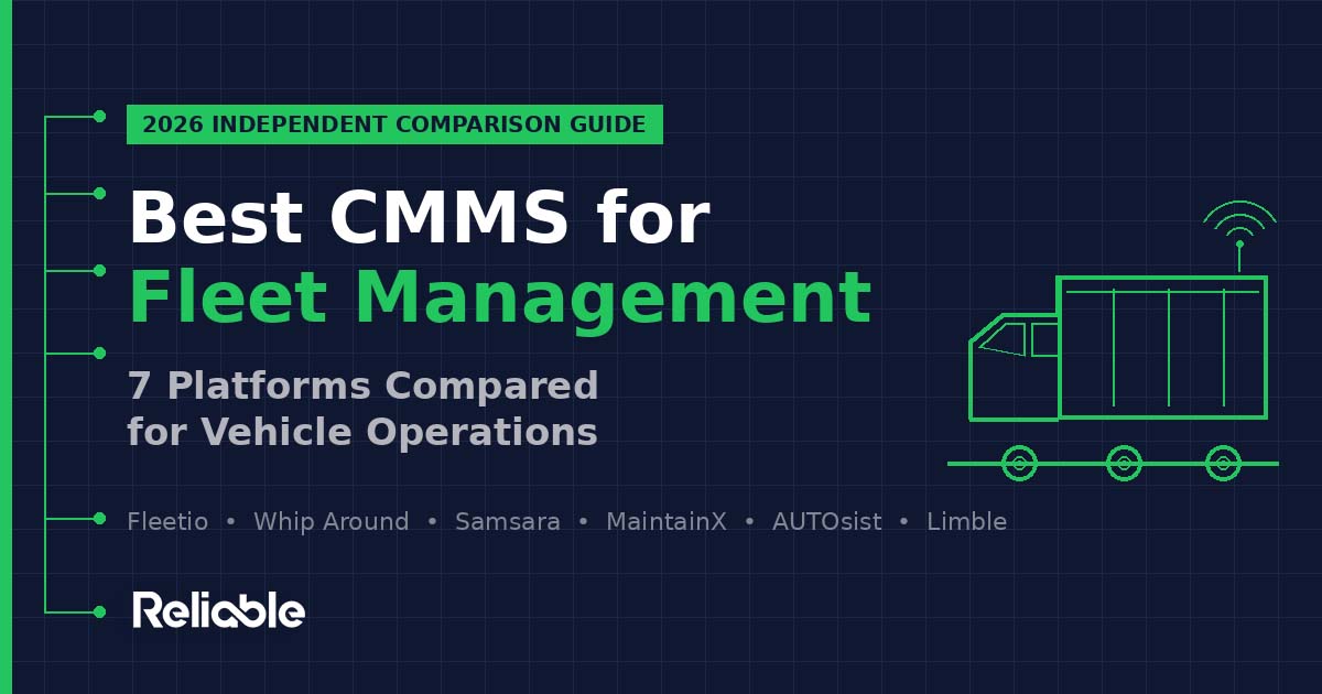 Best CMMS for Fleet Management