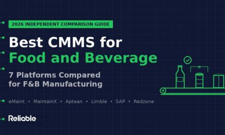 Best CMMS for Food and Beverage 2026