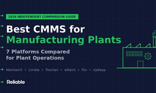 Best CMMS for Manufacturing Plants 2026