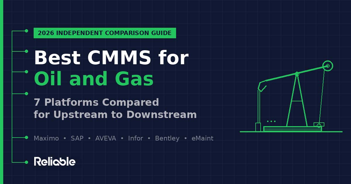 Best CMMS for Oil and Gas