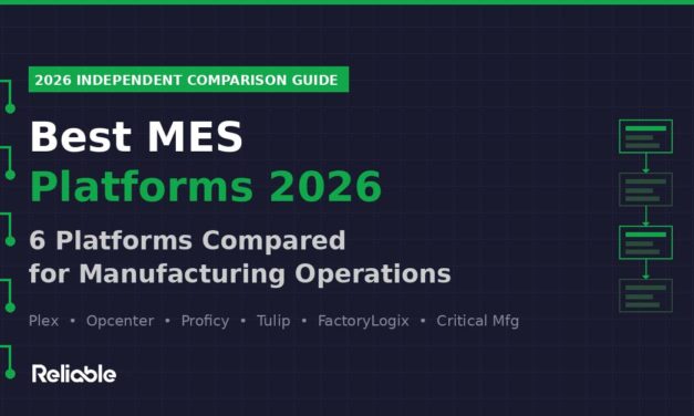 Best MES Platforms for Manufacturing 2026