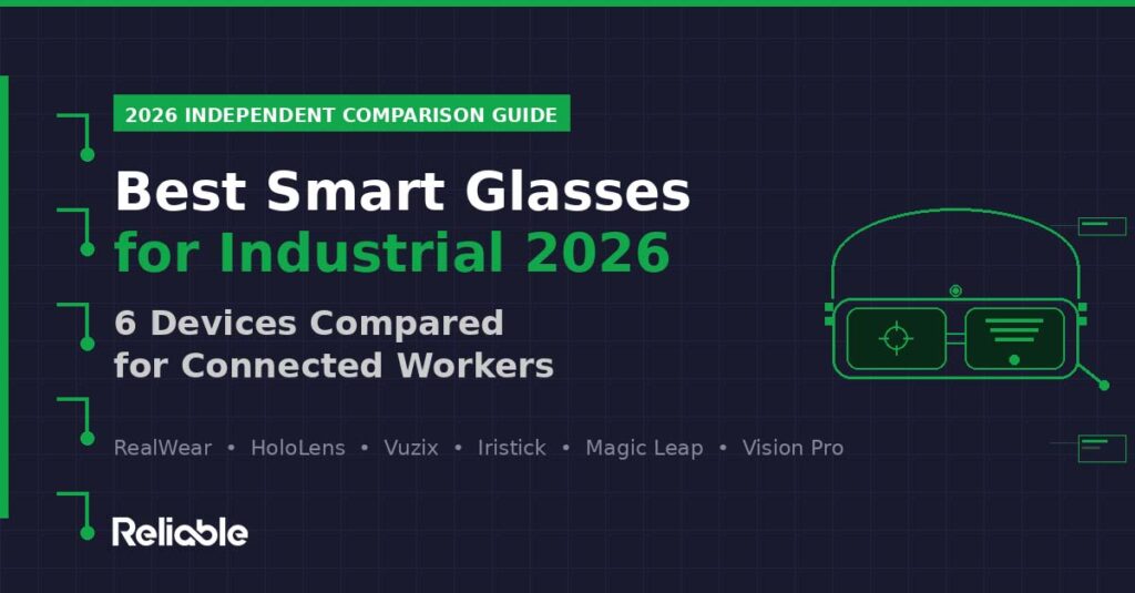 Best Smart Glasses and Head-Mounted Displays for Industrial Workers 2026