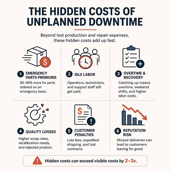 The Hidden Costs of Unplanned Downtime