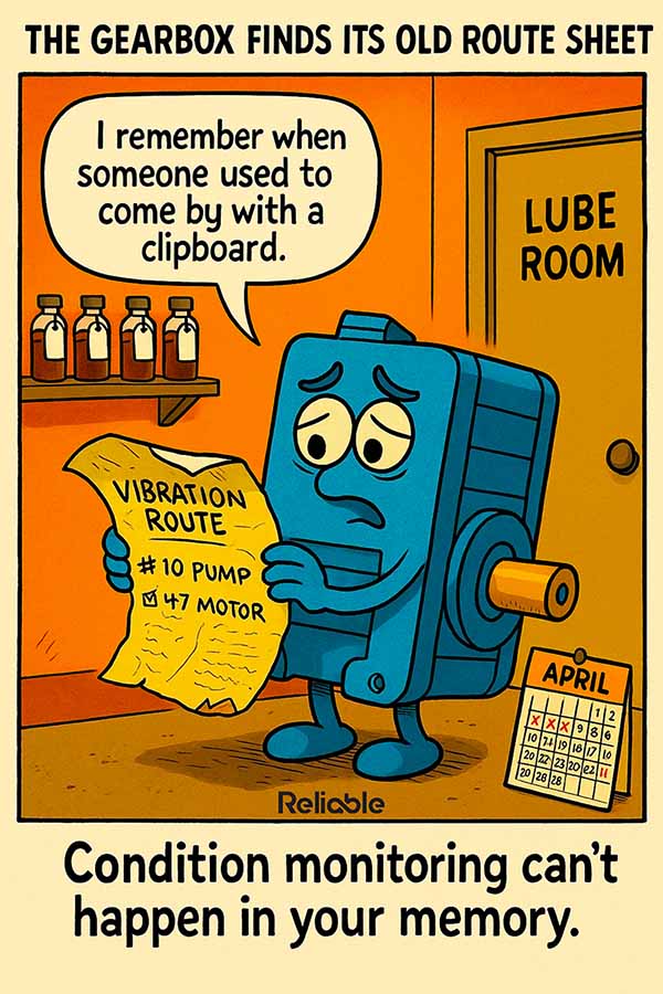 Documented Routes Condition Monitoring Success