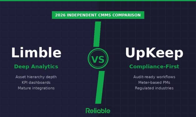 Limble vs UpKeep: Which CMMS Wins in 2026?