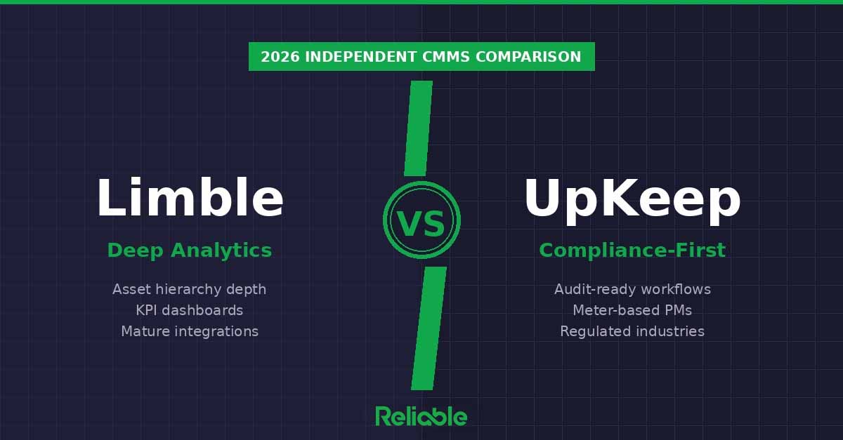 Limble vs UpKeep CMMS Guide