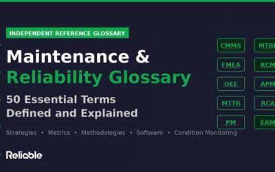 Maintenance and Reliability Glossary