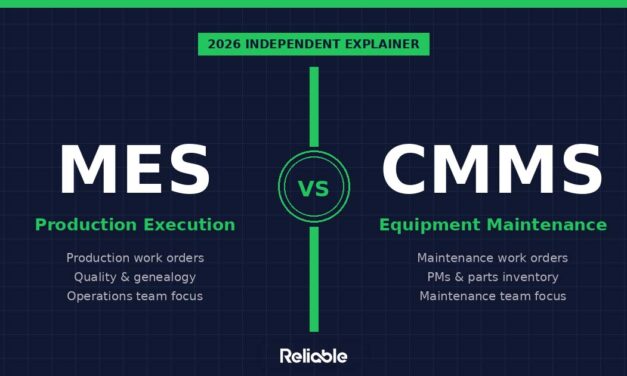 MES vs CMMS: What’s the Difference, and Which One Do You Need?
