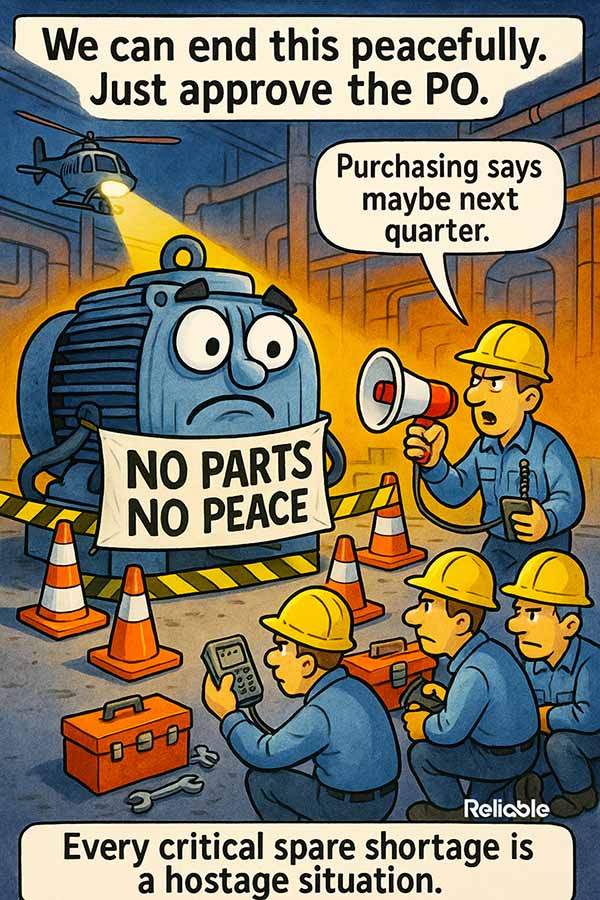 Critical Spare Parts Shortages