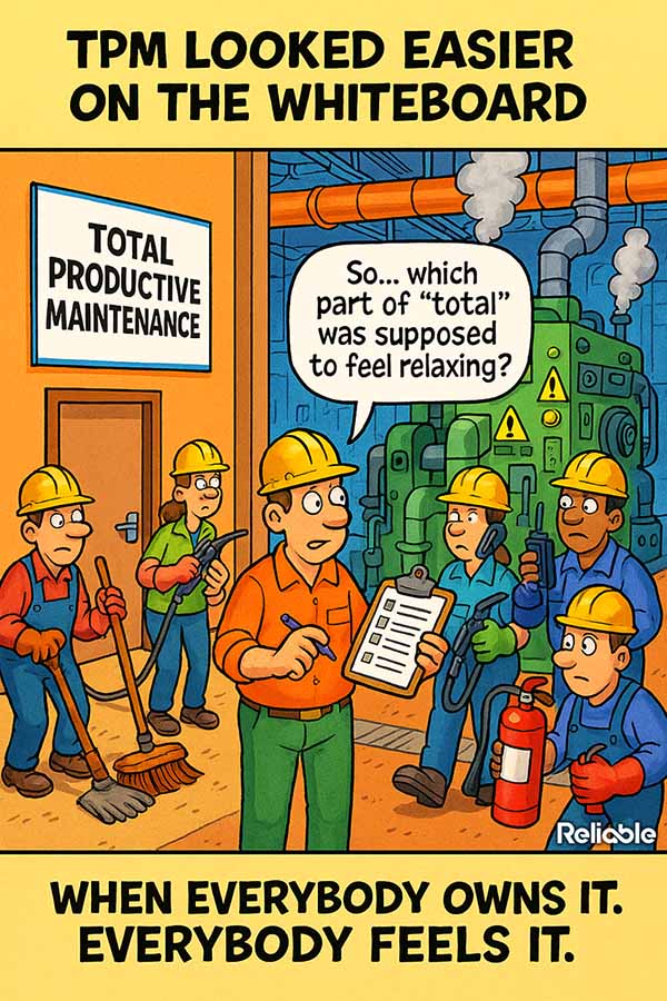how to implement total productive maintenance