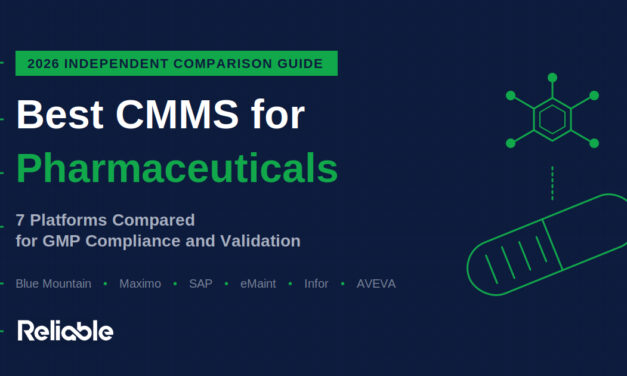 Best CMMS for Pharmaceutical Manufacturing 2026
