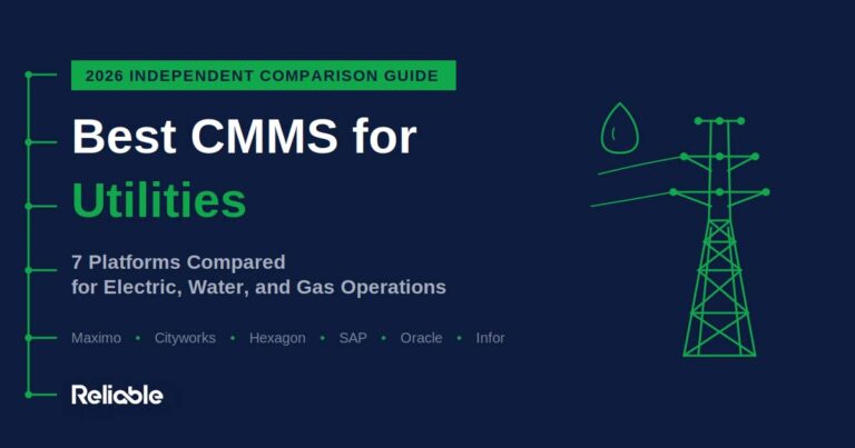 Best CMMS for Utilities 2026