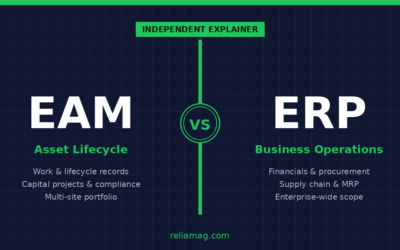 EAM vs ERP: What’s the Difference, and Which One Do You Need?