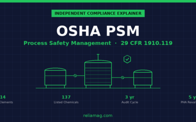 PSM Compliance Guide for Chemical Plants (OSHA 1910.119)
