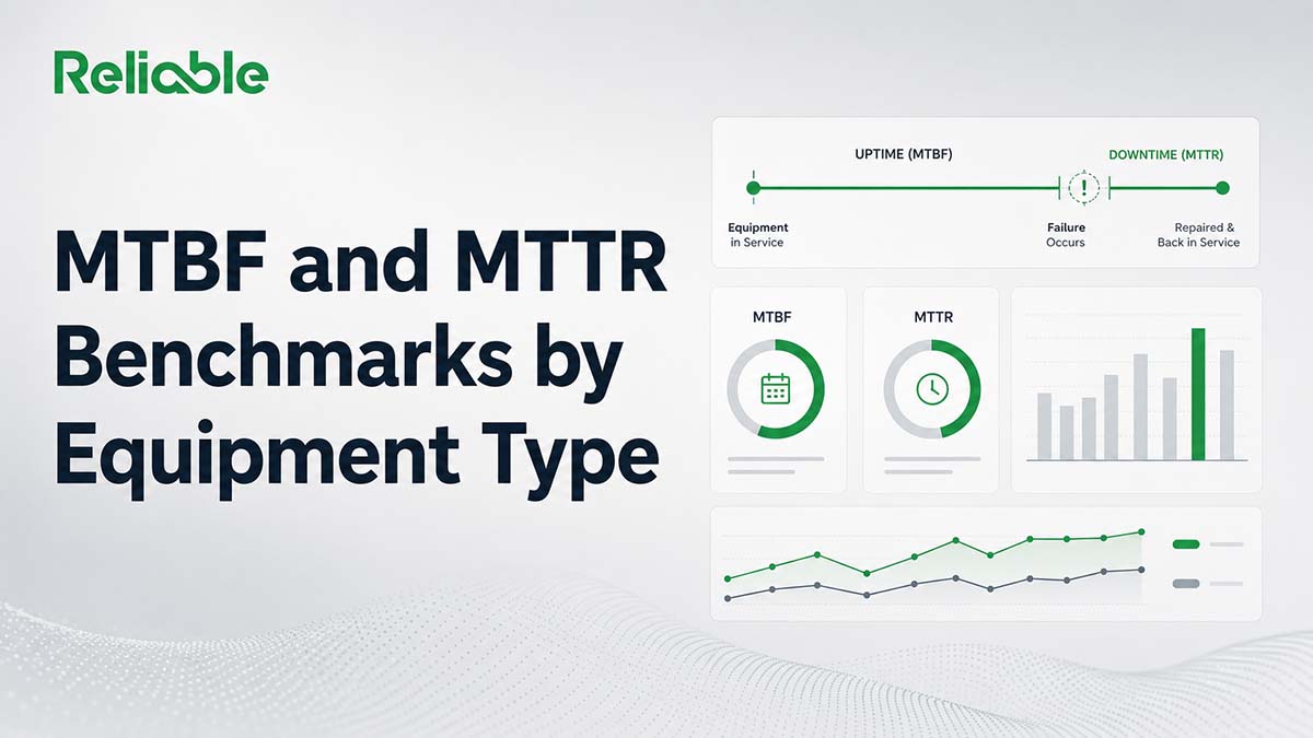MTBF and MTTR Benchmarks by Equipment Type