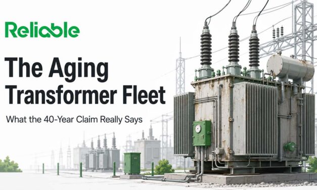 The Aging Transformer Fleet: What the 40-Year Claim Really Says