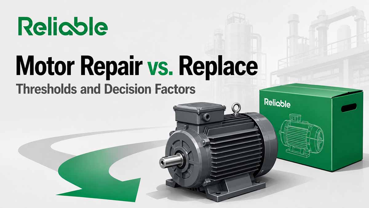 electric motor repair or replace