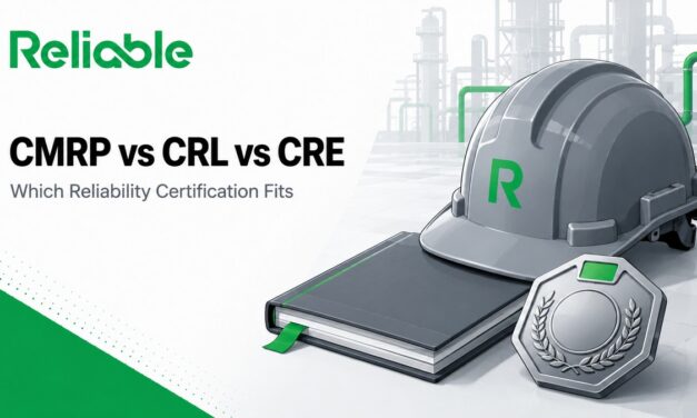 CMRP vs CRL vs CRE: Which Reliability Certification Fits