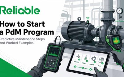 How to Start a PdM Program: Predictive Maintenance Steps and Worked Examples