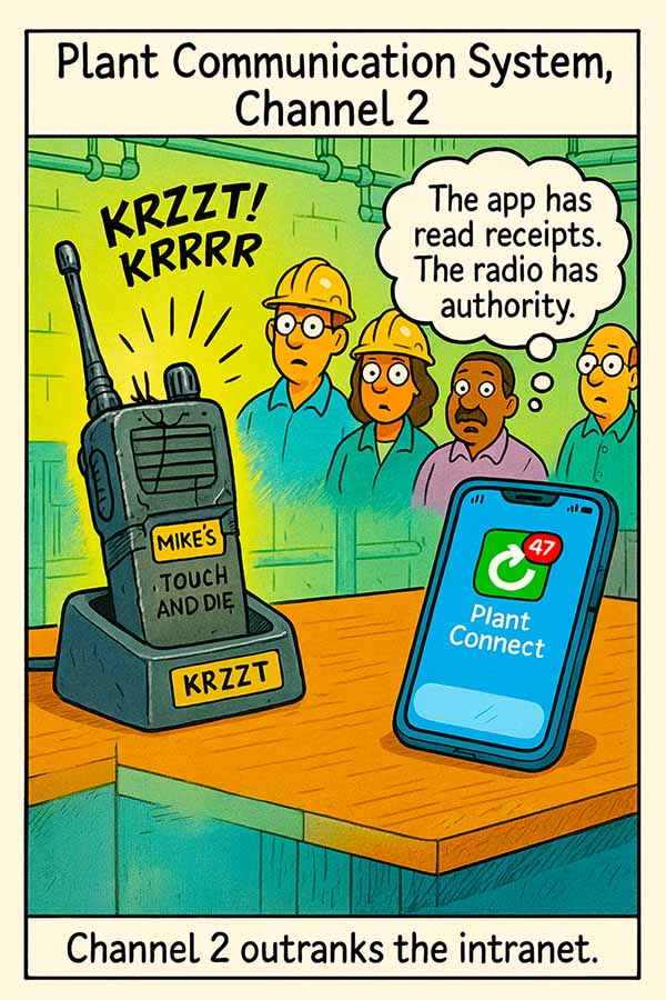 maintenance communication best practices