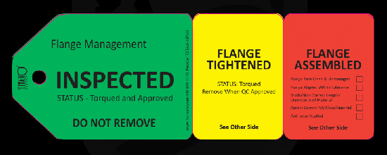 Titan 3 Stage Flange Tag